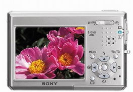 數(shù)碼 索尼T1 最小巧的500萬像素DC